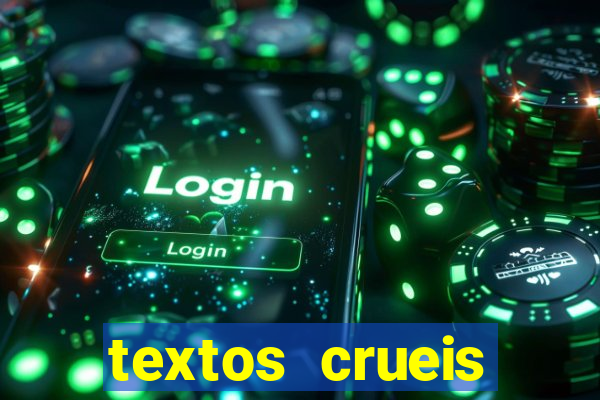 textos crueis demais pdf